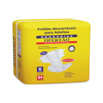 Fraldas Para Adultos  (M/G - 24 | XG - 21)