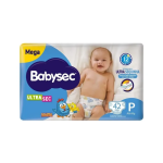 Fralda BabySec Ultrasec Mega