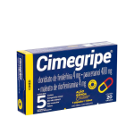 Cimegripe Com 20 Cáps.