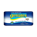 Absorvente Geriátrico Geriatex Dia Noite com Gel Antiodor 20 Unidades