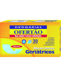 Absorvente Geriátrico Com 30 Un.