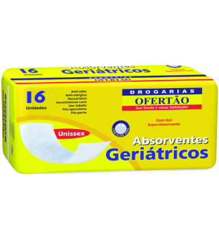 Absorvente Geriátrico C/16 Un.