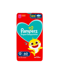 Fralda Pampers Super Sequinha (G-60 | XG - 56 | M - 68)