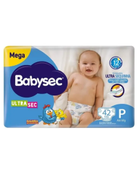 Fralda BabySec Ultrasec Mega