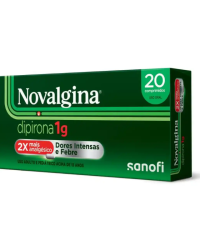 Novalgina 1g Dipirona Com 20 Comp.