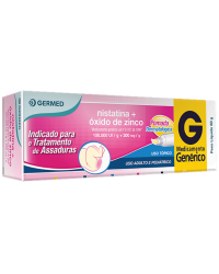 Nistatina + Óxido de Zinco Pomada Dermatológica 60g