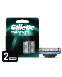 Carga Gillete Mach 3 Com 2Un