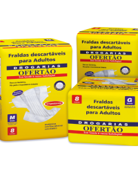 Fralda P/ Adultos (M/G - 8 | XG - 7)