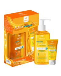 Kit Gel de Limpeza Facial Darrow Actine 140g + 40g