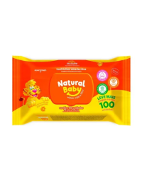 Lenço Umidecido Natural Baby Com 100un.