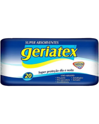 Absorvente Geriátrico Geriatex Dia Noite com Gel Antiodor 20 Unidades