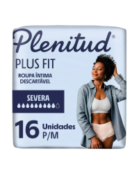 Plenitud Roupa Íntima Descartável Com 16 Proteção Plus (P/M e G/XG)